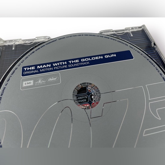 🛍️SALE🛍️James Bond 007 Remastered Movie’s Soundtrack Audio CD Set of 5 *RARE Set - Picture 7 of 8